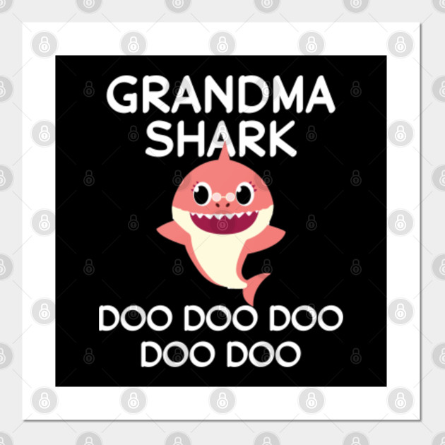 Grandma Shark Official_Grandma Shark doo doo doo_fathers day 2020 gift